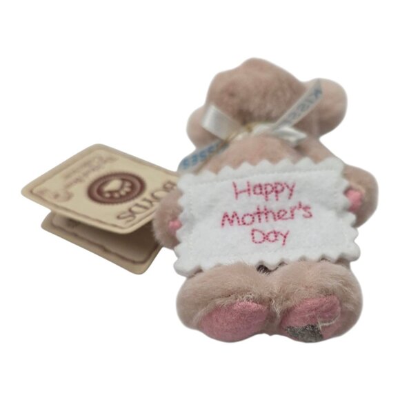 Boyds Bears Hershey Mini Maw Bear Head Bean Collection Plush Ornament 4" - Picture 9 of 9